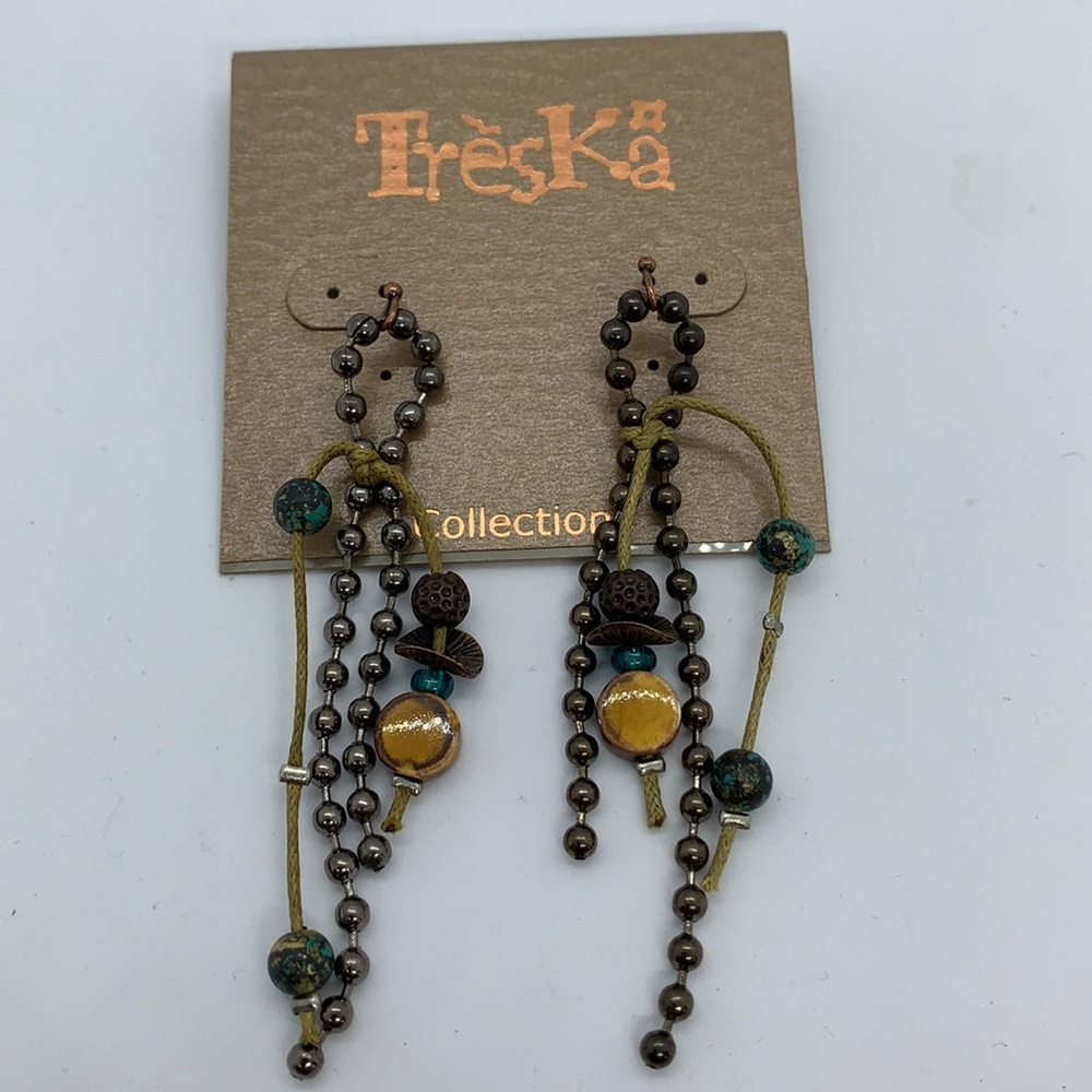 🌿Treska earrings - new with tags